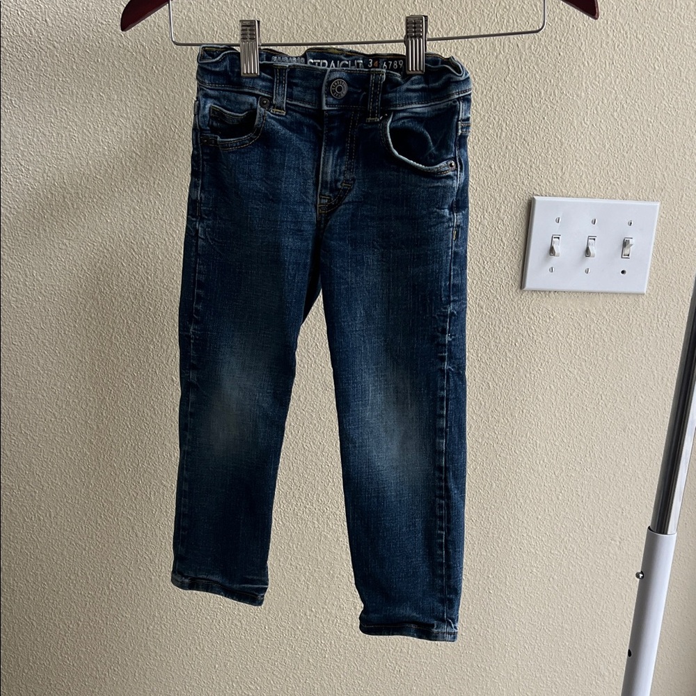 Gymboree Boys' Blue Straight Jeans